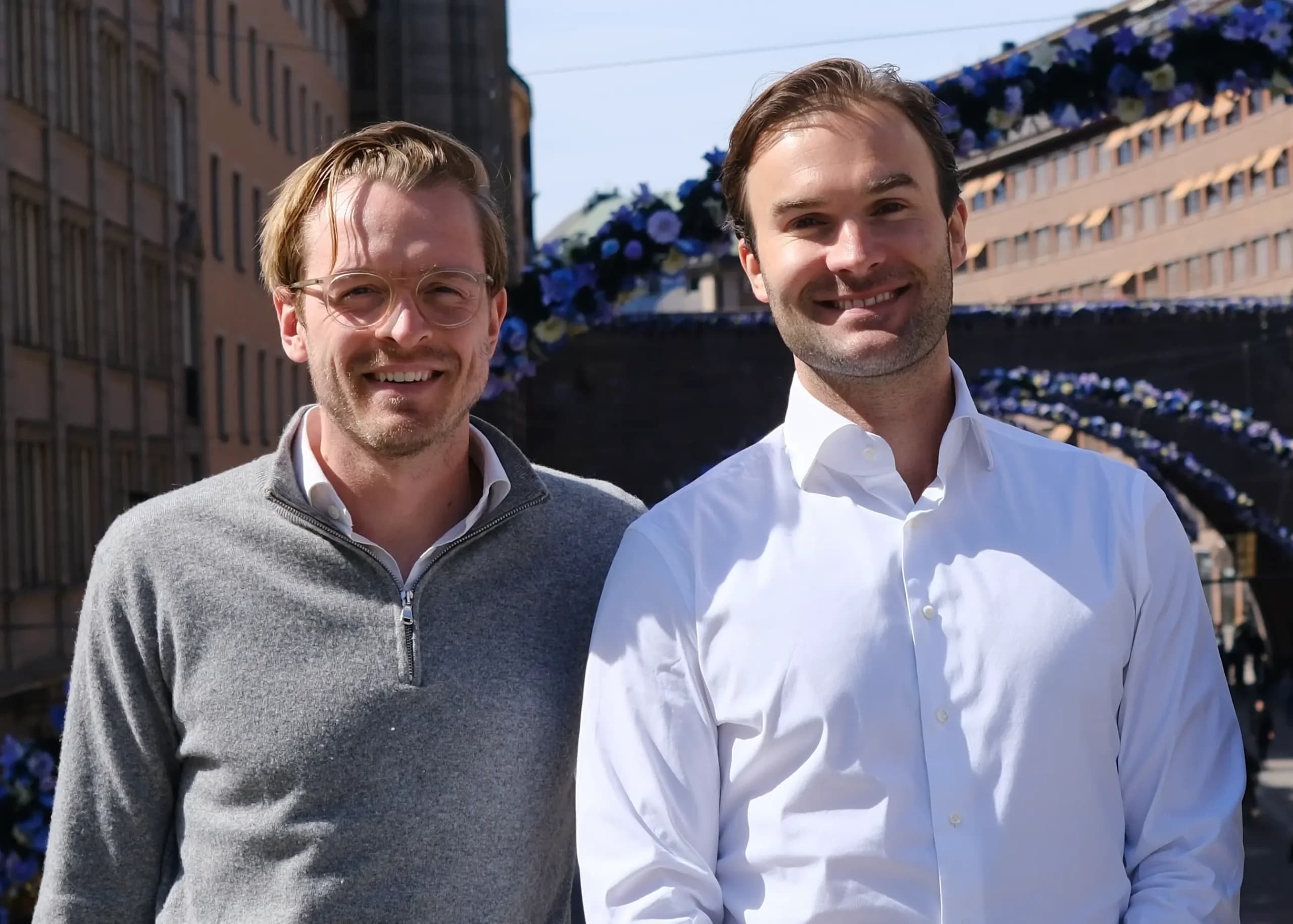 Portrait of Viktor and David