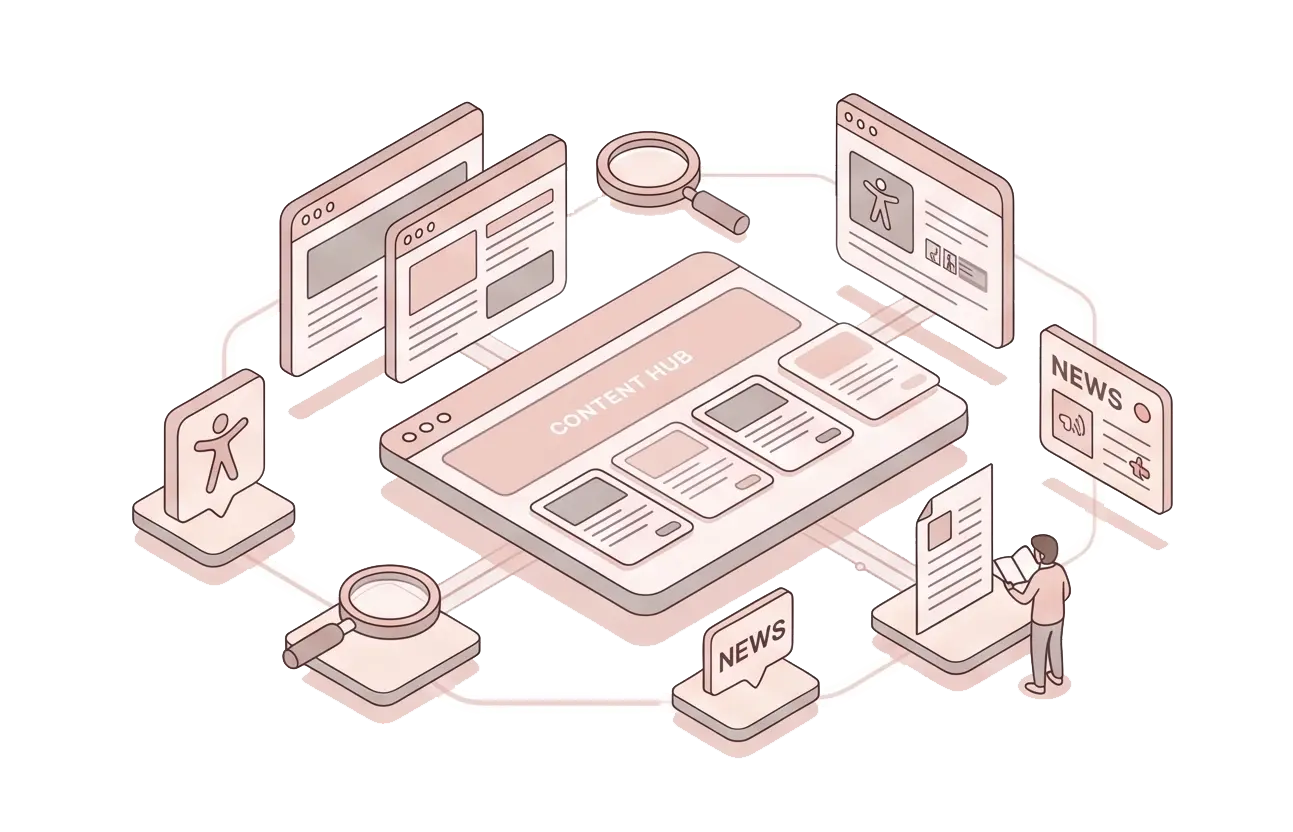 Blog section illustration