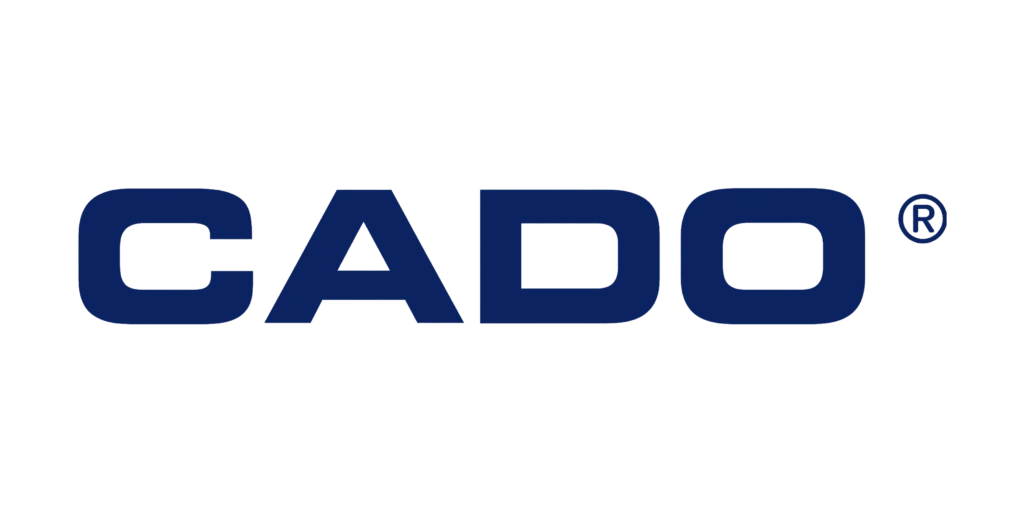 Cado logo in blue