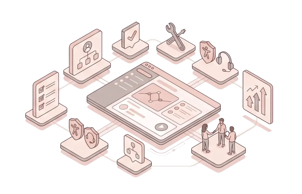Partner section illustration