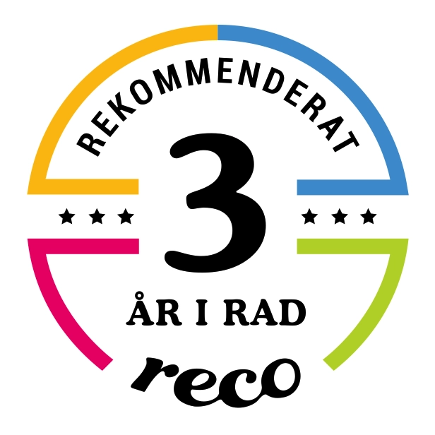 Reco-utmärkelse: SELMA rekommenderat tre år i rad